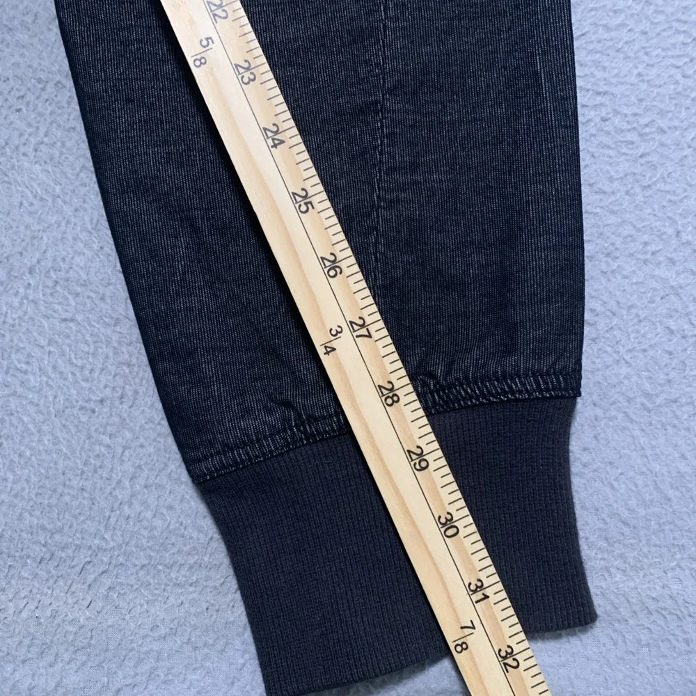 NWT True Religion Runner Relaxed Corduroy Black Tapered Jogger Pants Sz 34 $198